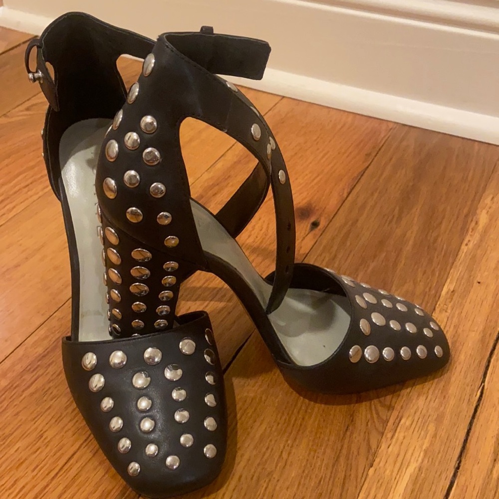 1. State studded heels